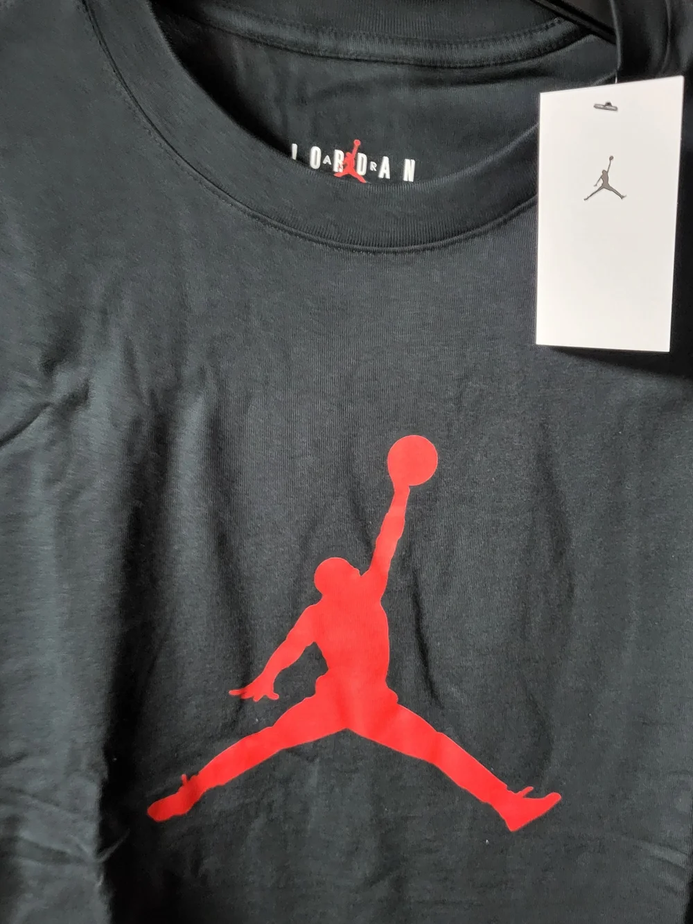 *NEW* Nike Jordan Jumpman Red/Black In Package With Tags Size Men’s Large